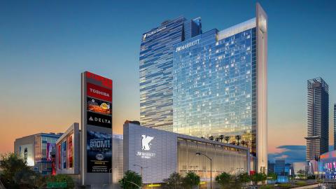 View of the proposed expansion of the J.W. Marriott at L.A. Live