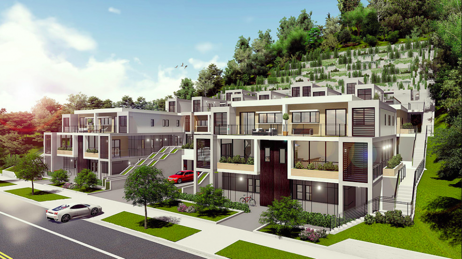 A multi-residential development in South Pasadena.
